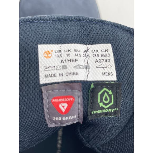 Timberland 6 Inch Premium Field Boot Navy Size 10.5 - Picture 9 of 10